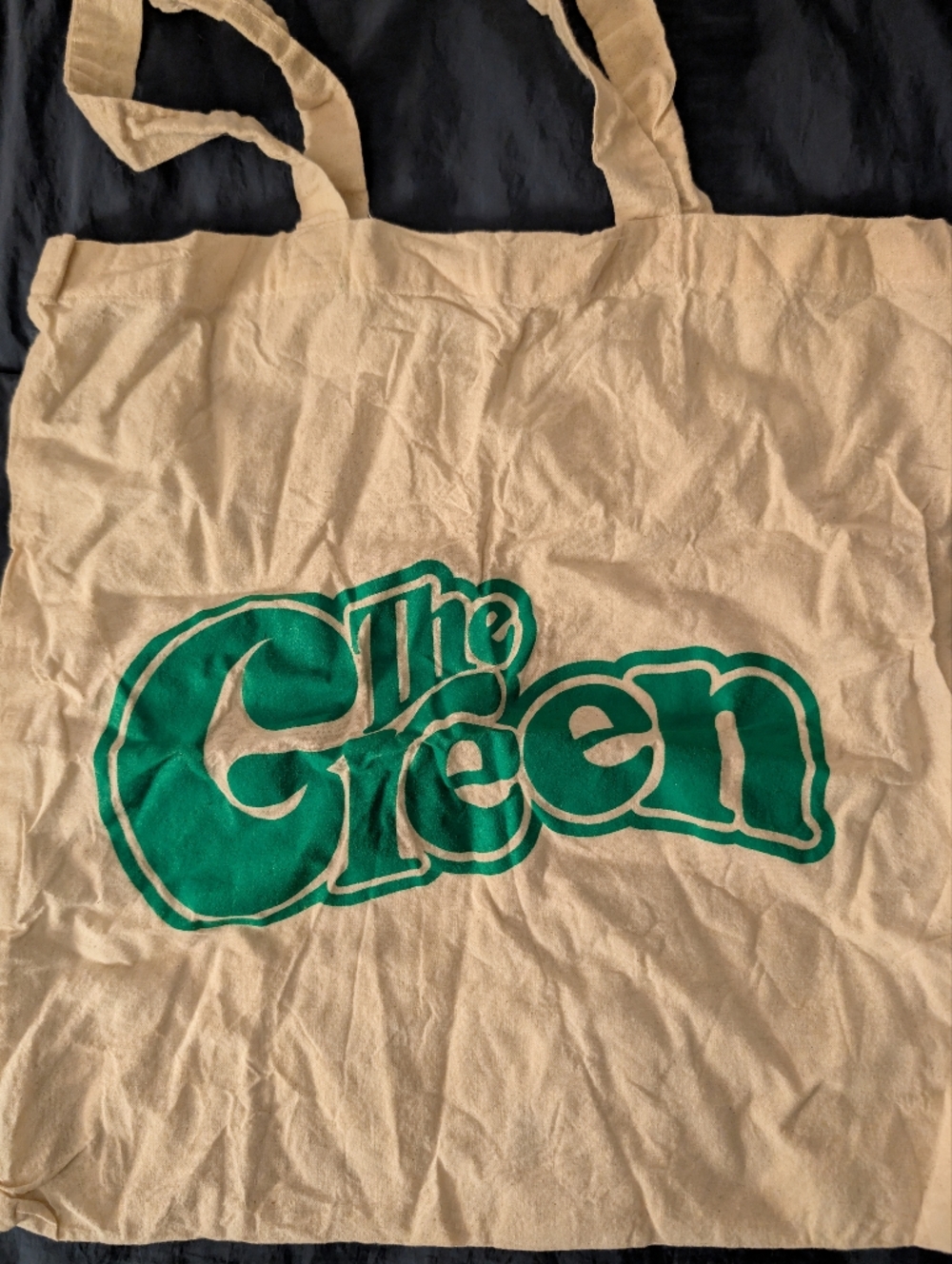 The Green Canvas Tote Bag - Picture 2 of 2